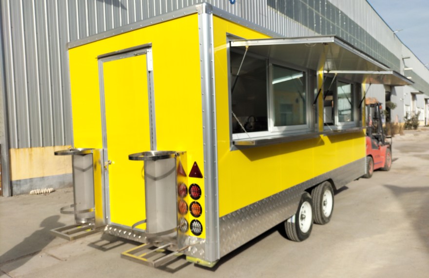 16ft mobile burger food trailer for sale
